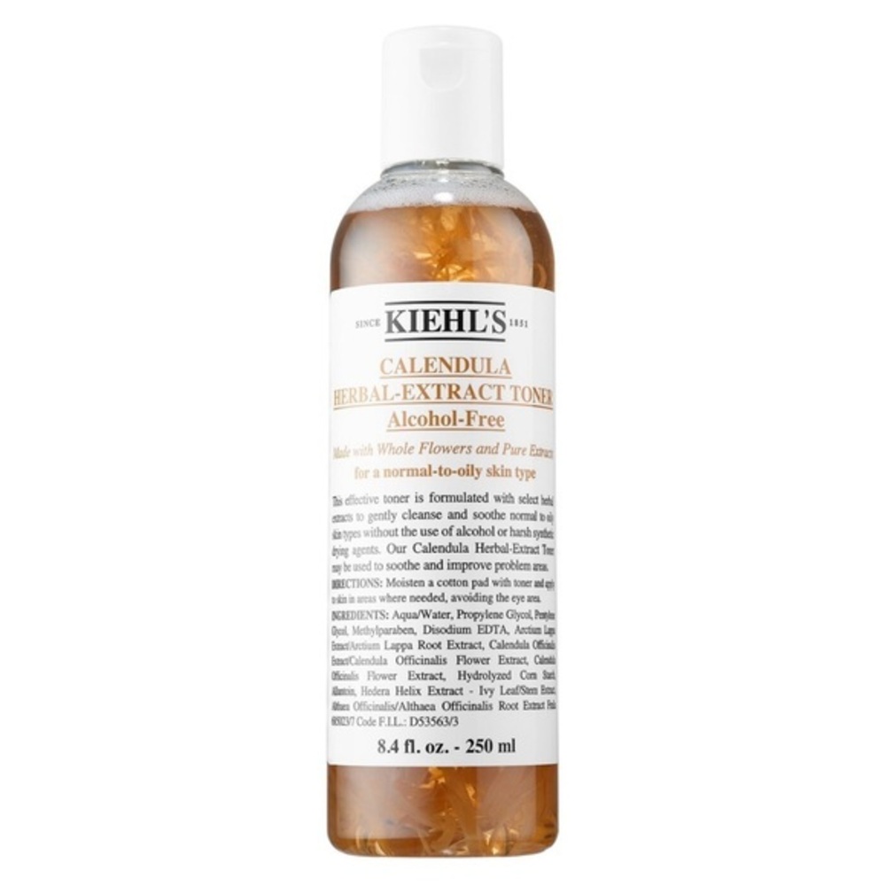 🌼 Kiehl’s Calendula Herbal Extract Alcohol-Free Toner | Soothing Botanical Toner